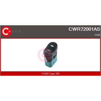 Interruptor, elevalunas - CASCO CWR72001AS