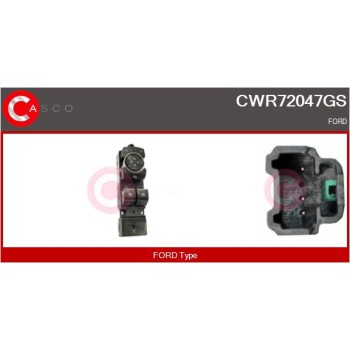 Interruptor, elevalunas - CASCO CWR72047GS