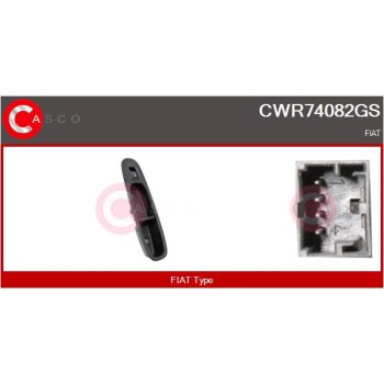 Interruptor, elevalunas - CASCO CWR74082GS