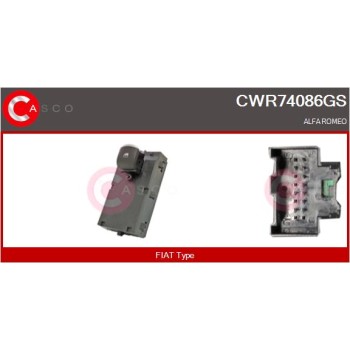 Interruptor, elevalunas - CASCO CWR74086GS