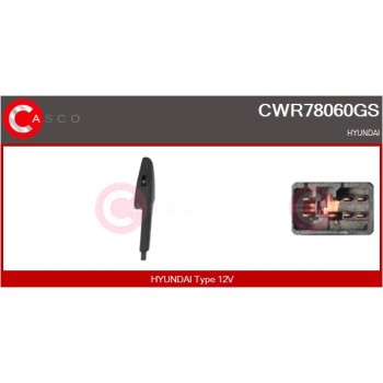 Interruptor, elevalunas - CASCO CWR78060GS