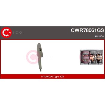 Interruptor, elevalunas - CASCO CWR78061GS