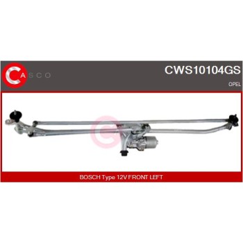 Sistema de lavado de parabrisas - CASCO CWS10104GS