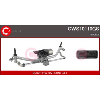 Sistema de lavado de parabrisas - CASCO CWS10110GS