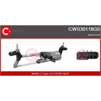 Sistema de lavado de parabrisas - CASCO CWS30118GS