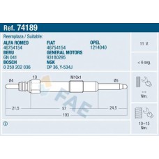 Bujía de precalentamiento