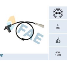 Sensor, revoluciones de la rueda