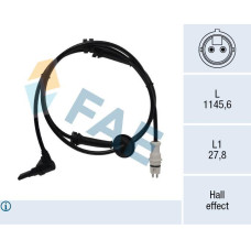 Sensor, revoluciones de la rueda