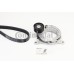 Juego de correas trapeciales poli V - CONTITECH-6PK1165K4