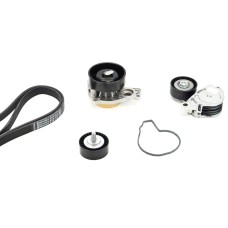 Bomba de agua + kit de correa poli V - CONTITECH-6PK1715WP2 Bomba de agua + kit de correa poli V - CONTITECH-6PK1715WP2