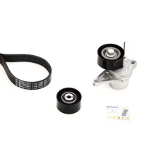Juego de correas trapeciales poli V - CONTITECH-7PK1666K1