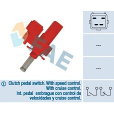 Conmutador, accionamiento embrague (control veloc.) Conmutador, accionamiento embrague (control veloc.)
