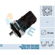 Sensor, temperatura del refrigerante Sensor, temperatura del refrigerante