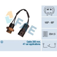 Interruptor de temperatura, ventilador del radiador - FAE-36220 Interruptor de temperatura, ventilador del radiador - FAE-36220