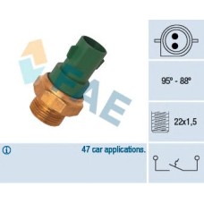 Interruptor de temperatura, ventilador del radiador - FAE-37240