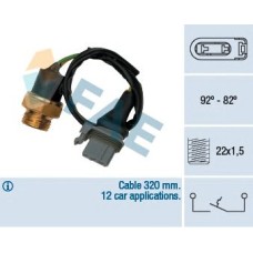 Interruptor de temperatura, ventilador del radiador - FAE-37510