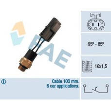 Interruptor de temperatura, ventilador del radiador - FAE-37550