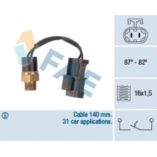 Interruptor de temperatura, ventilador del radiador - FAE-37760