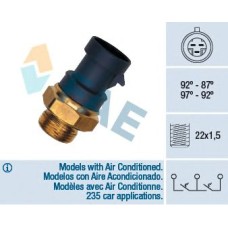 Interruptor de temperatura, ventilador del radiador - FAE-37910