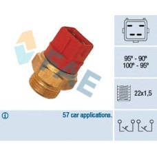 Interruptor de temperatura, ventilador del radiador - FAE-37960