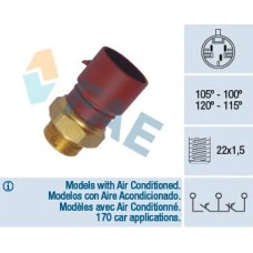 Interruptor de temperatura, ventilador del radiador - FAE-38040