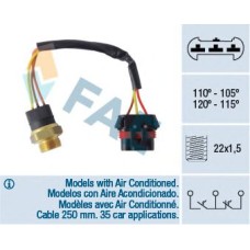Interruptor de temperatura, ventilador del radiador - FAE-38065