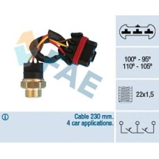 Interruptor de temperatura, ventilador del radiador - FAE-38300