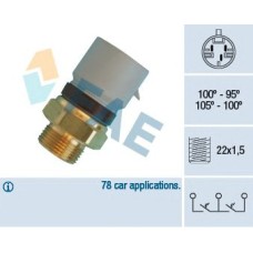 Interruptor de temperatura, ventilador del radiador - FAE-38360
