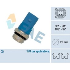 Interruptor de temperatura, ventilador del radiador - FAE-38391
