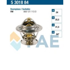 Termostato, refrigerante - FAE-5301884