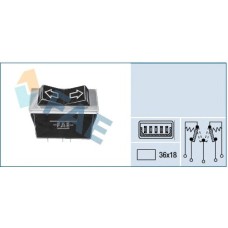 Interruptor, elevalunas - FAE-62540 Interruptor, elevalunas - FAE-62540