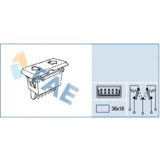 Interruptor, elevalunas - FAE-62580 Interruptor, elevalunas - FAE-62580
