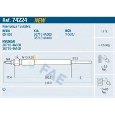 Bujía de precalentamiento - FAE-74224