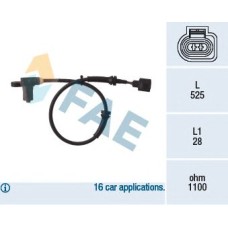 Sensor, revoluciones de la rueda Sensor, revoluciones de la rueda