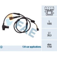 Sensor, revoluciones de la rueda Sensor, revoluciones de la rueda