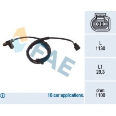 Sensor, revoluciones de la rueda Sensor, revoluciones de la rueda