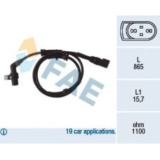 Sensor, revoluciones de la rueda Sensor, revoluciones de la rueda