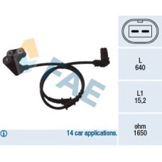 Sensor, revoluciones de la rueda Sensor, revoluciones de la rueda