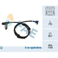 Sensor, revoluciones de la rueda Sensor, revoluciones de la rueda
