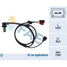 Sensor, revoluciones de la rueda Sensor, revoluciones de la rueda