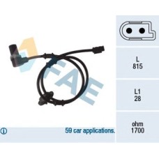 Sensor, revoluciones de la rueda Sensor, revoluciones de la rueda