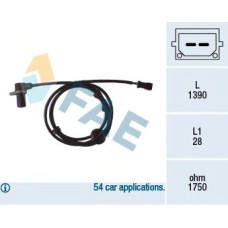 Sensor, revoluciones de la rueda Sensor, revoluciones de la rueda