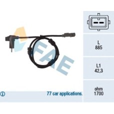 Sensor, revoluciones de la rueda Sensor, revoluciones de la rueda