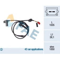 Sensor, revoluciones de la rueda Sensor, revoluciones de la rueda