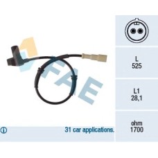Sensor, revoluciones de la rueda - FAE-78121