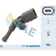 Sensor, revoluciones de la rueda - FAE-78126
