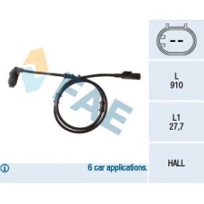 Sensor, revoluciones de la rueda - FAE-78133