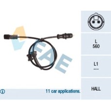 Sensor, revoluciones de la rueda - FAE-78143