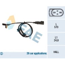 Sensor, revoluciones de la rueda - FAE-78151