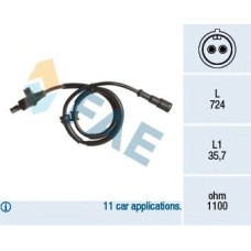 Sensor, revoluciones de la rueda - FAE-78164